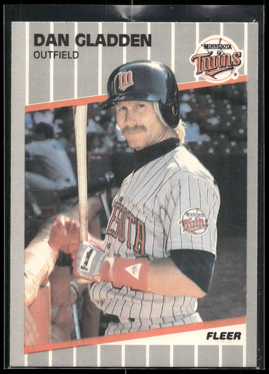1989 Fleer #112 Dan Gladden