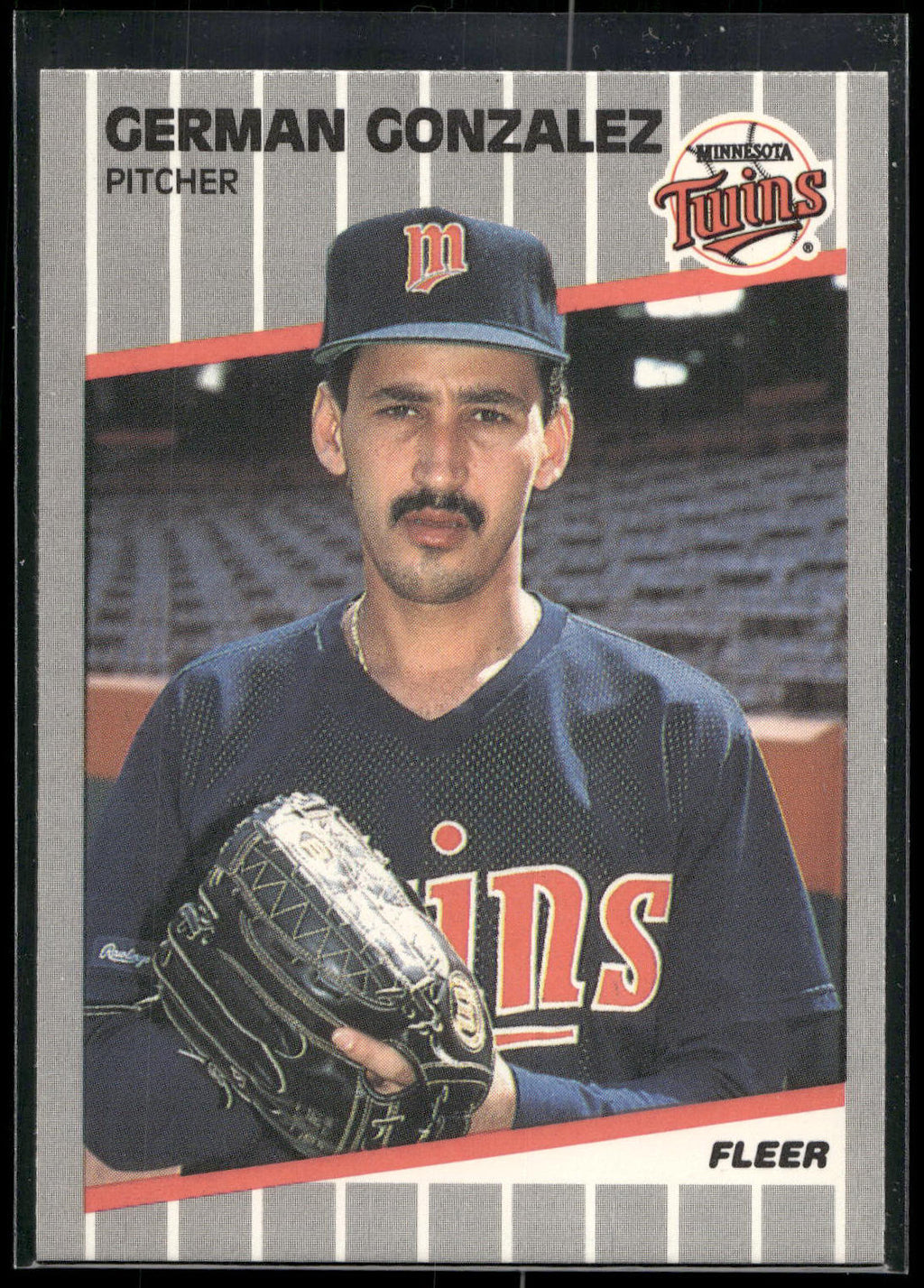 1989 Fleer #113 German Gonzalez