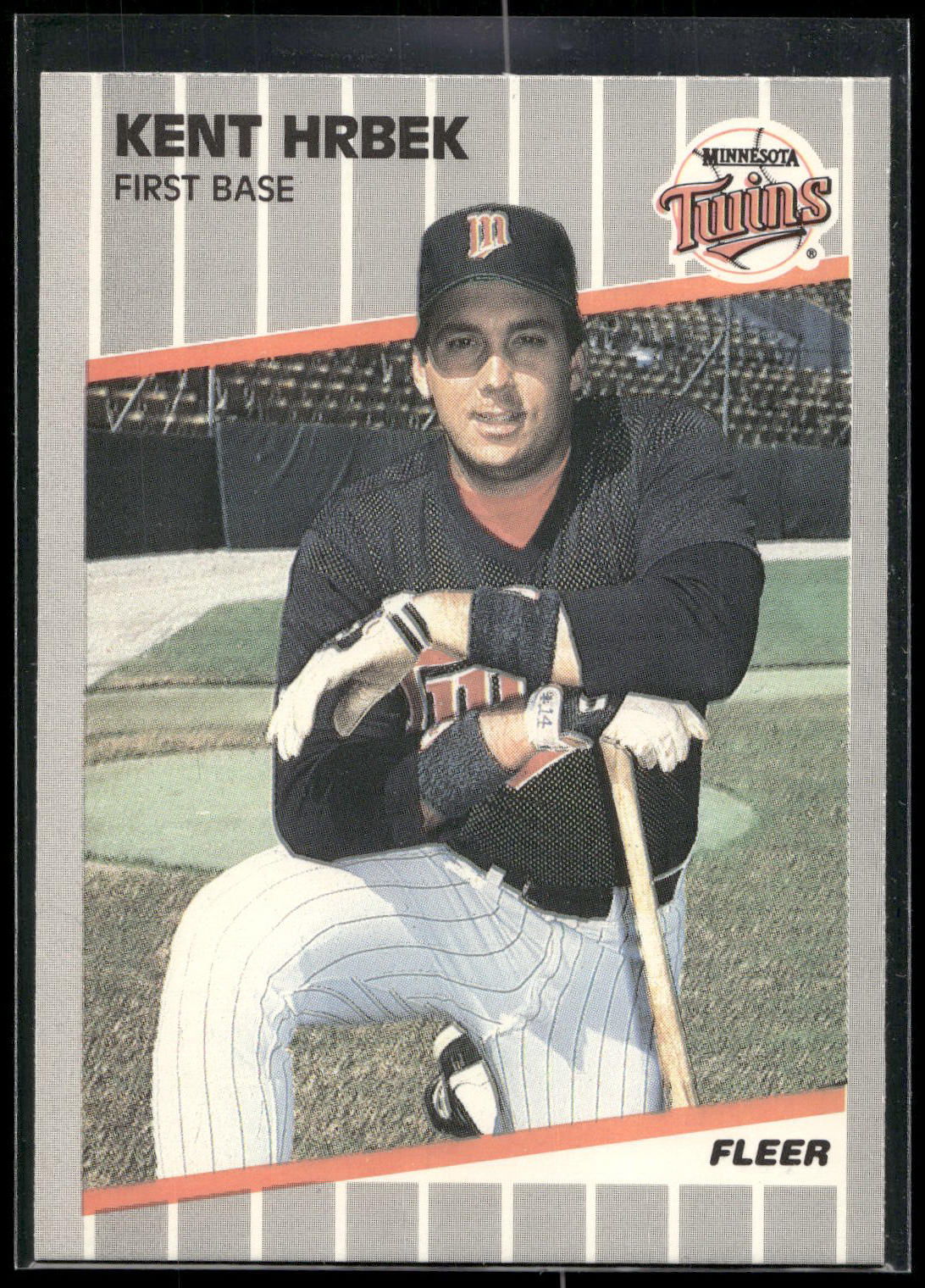 1989 Fleer #116 Kent Hrbek