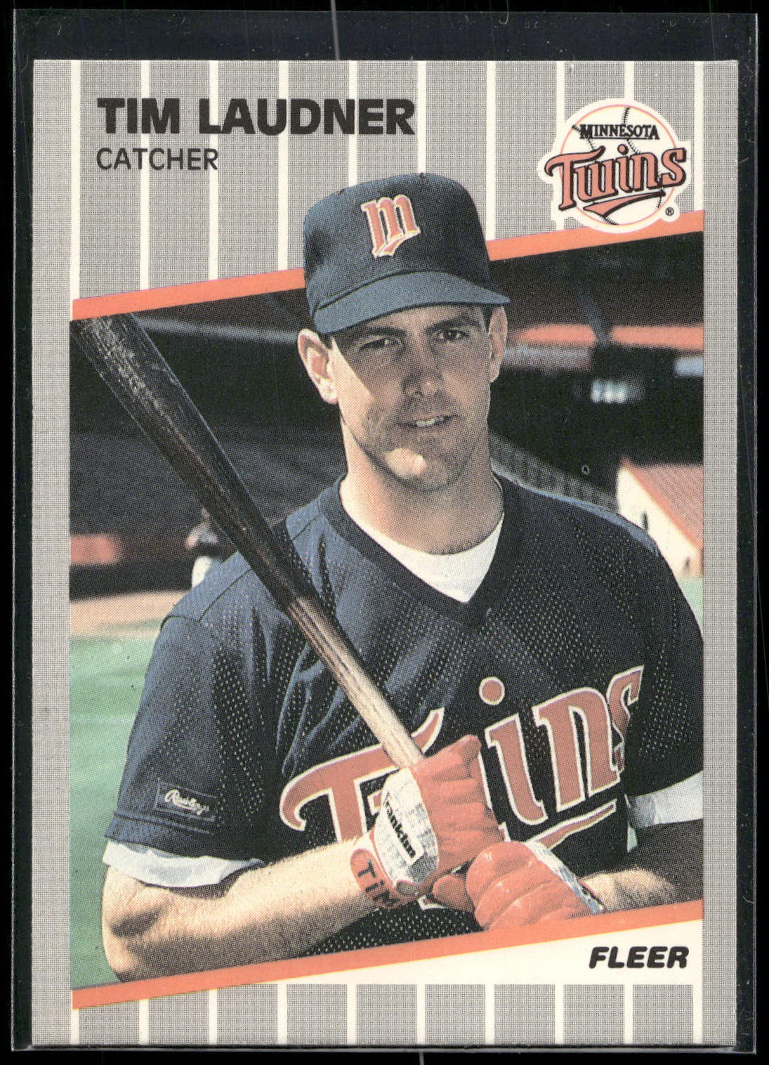 1989 Fleer #118 Tim Laudner