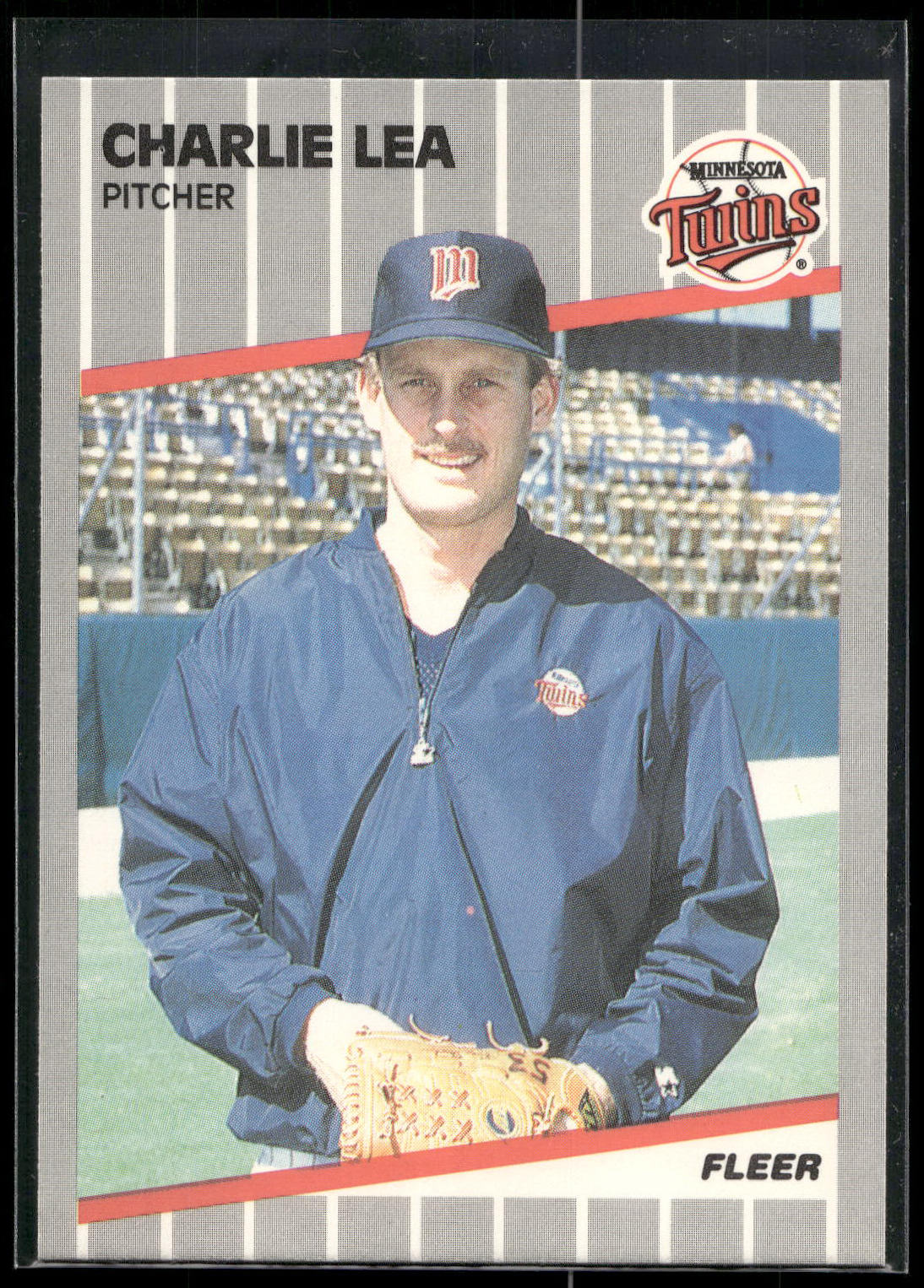 1989 Fleer #119 Charlie Lea