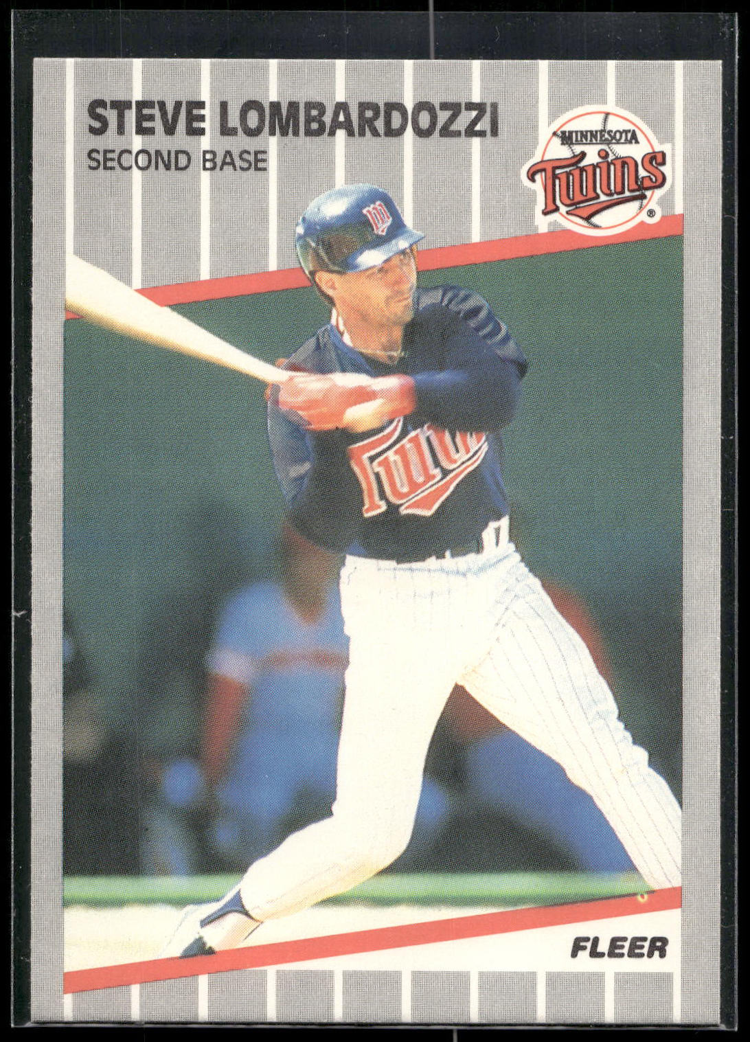 1989 Fleer #120 Steve Lombardozzi