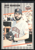 1989 Fleer #125 Jeff Reardon