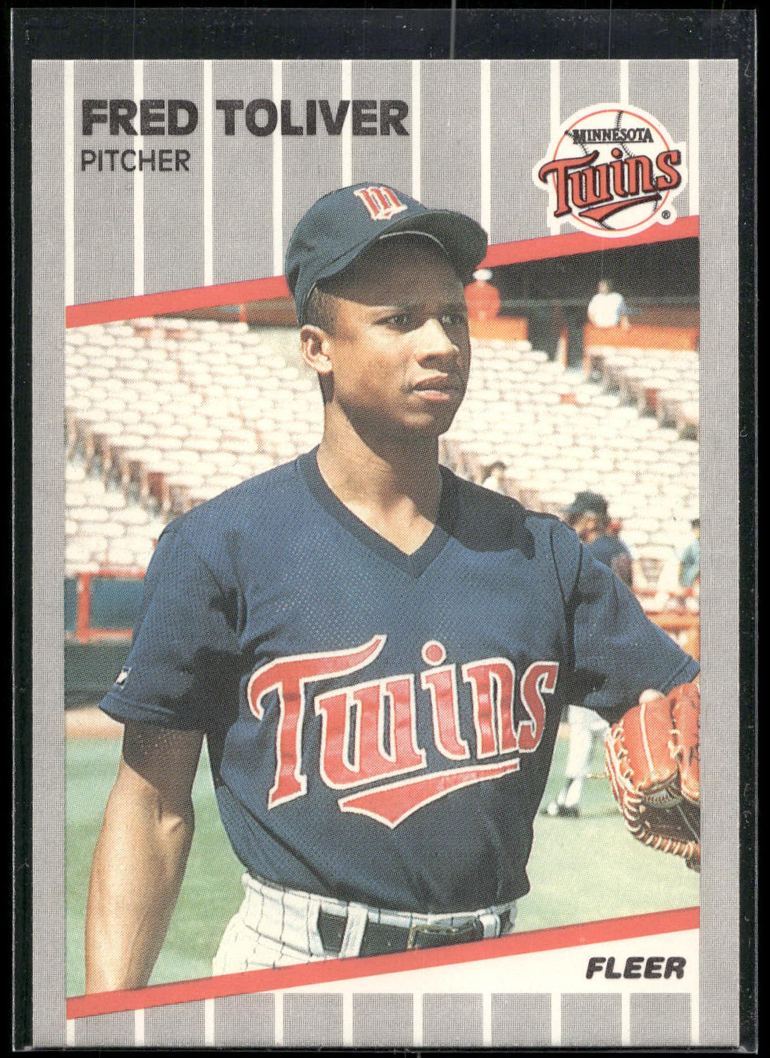 1989 Fleer #126 Fred Toliver