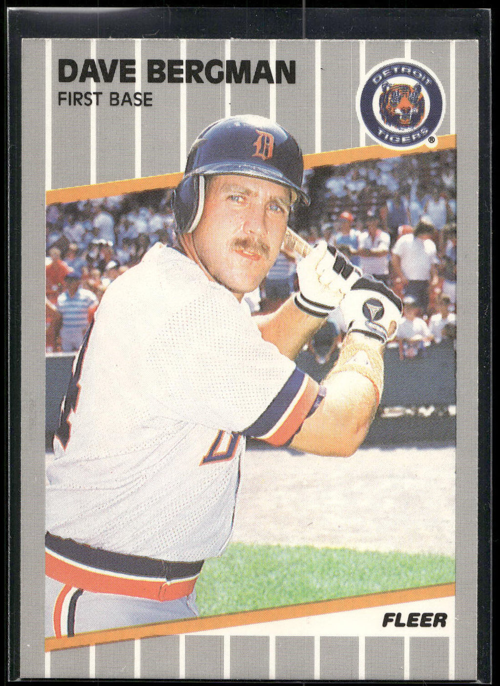 1989 Fleer #129 Dave Bergman