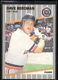 1989 Fleer #129 Dave Bergman
