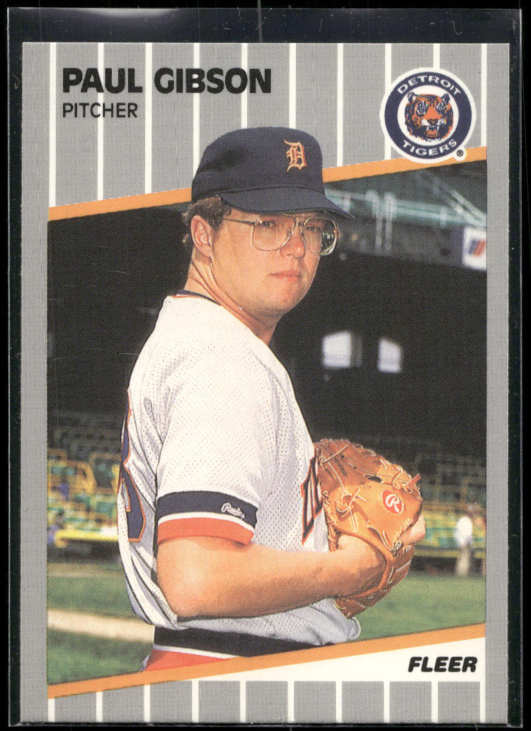 1989 Fleer #131 Paul Gibson