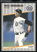 1989 Fleer #134 Mike Henneman