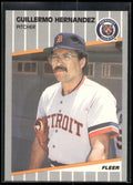 1989 Fleer #135 Guillermo Hernandez