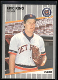 1989 Fleer #136 Eric King