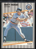 1989 Fleer #140 Matt Nokes