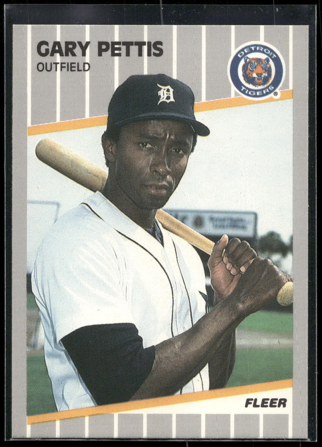 1989 Fleer #141 Gary Pettis