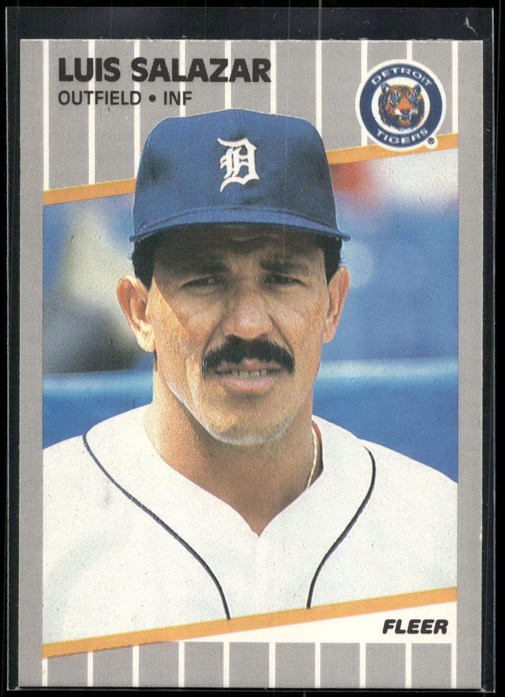 1989 Fleer #144 Luis Salazar