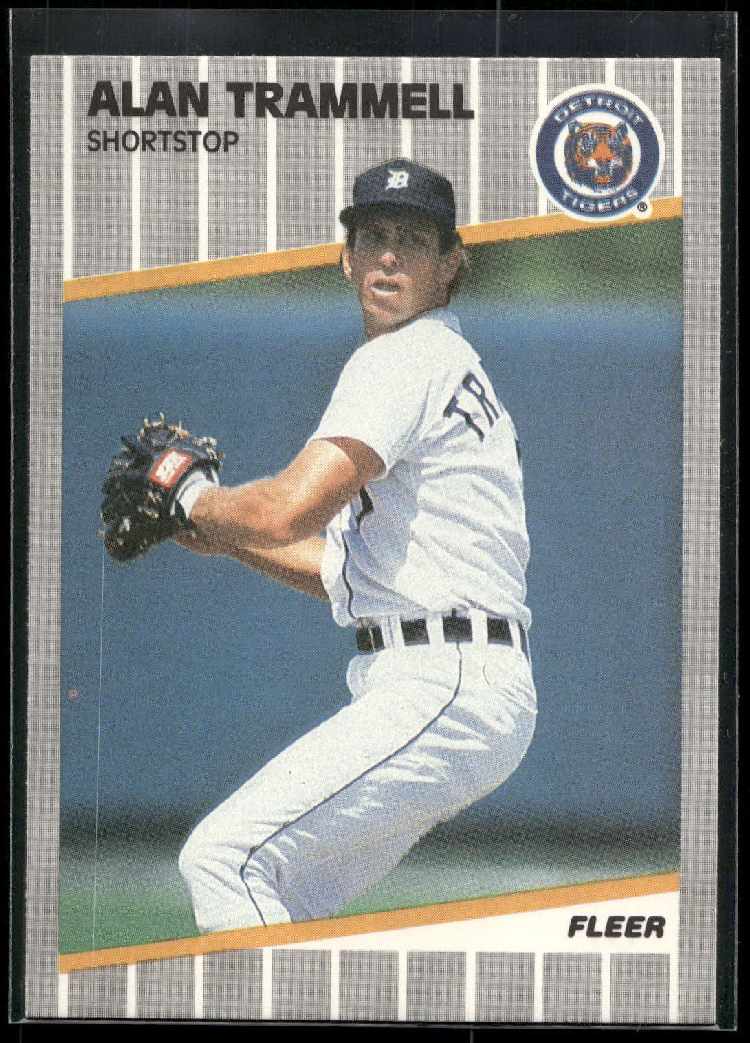 1989 Fleer #148 Alan Trammell