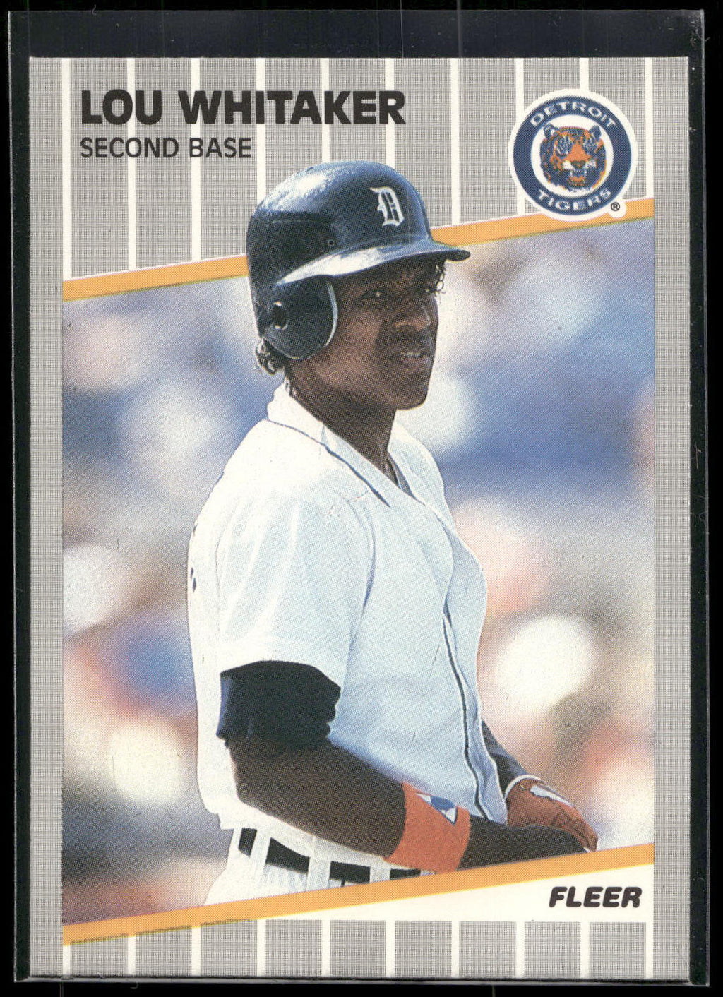 1989 Fleer #151 Lou Whitaker