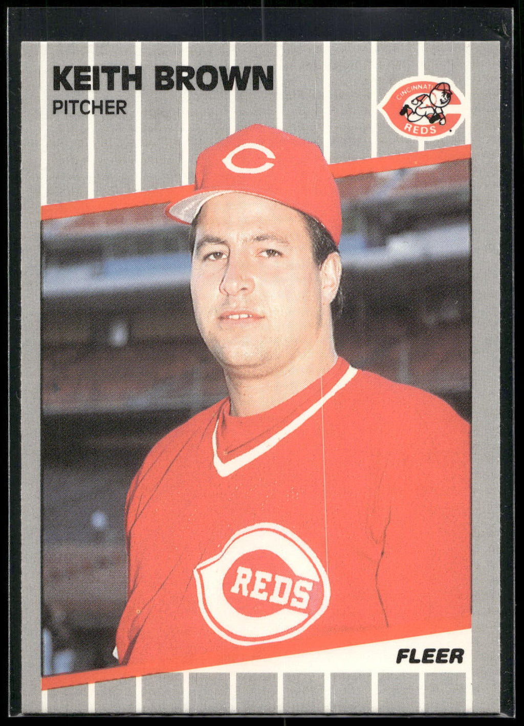 1989 Fleer #154 Keith Brown
