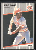 1989 Fleer #158 Eric Davis