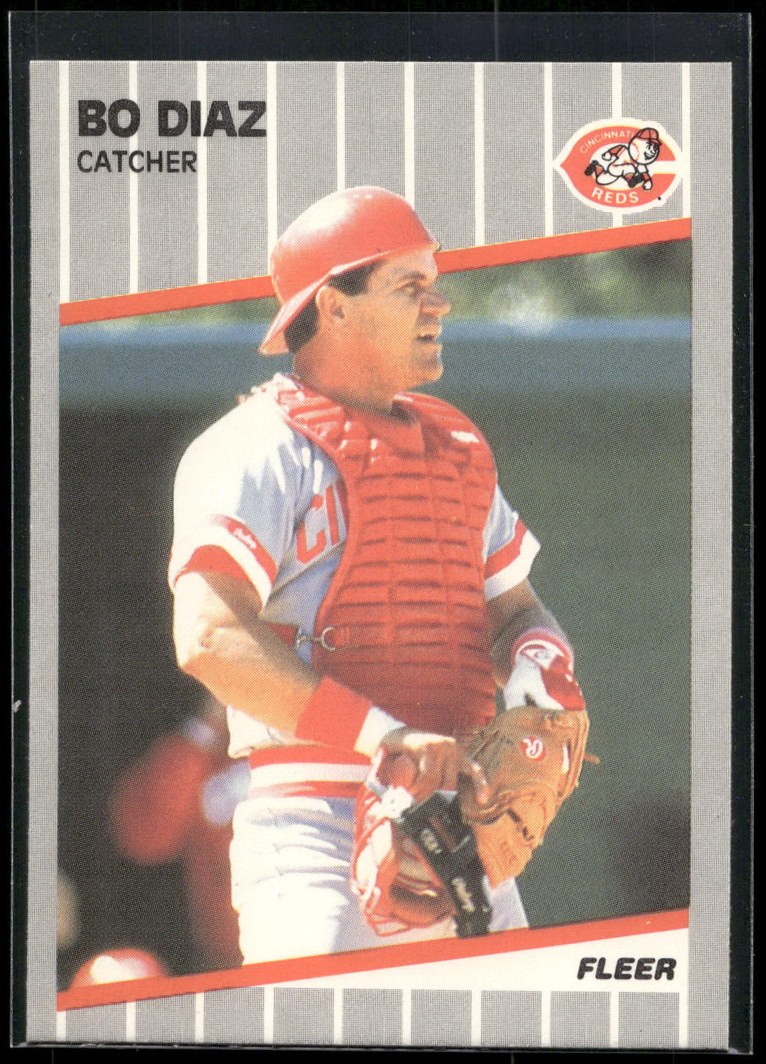 1989 Fleer #159 Bo Diaz
