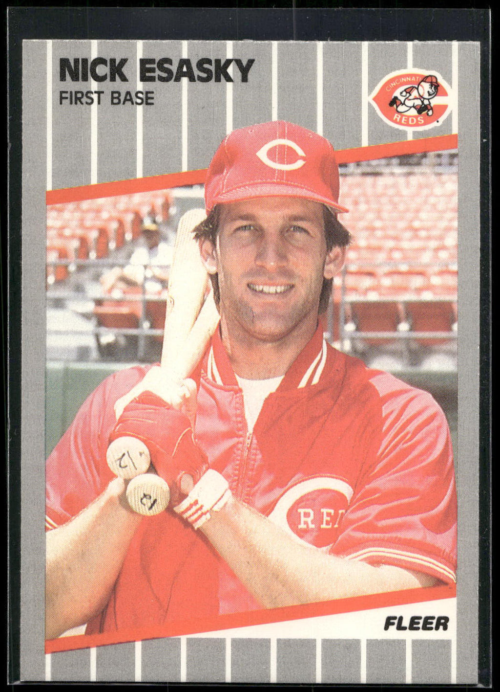 1989 Fleer #161 Nick Esasky