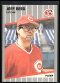 1989 Fleer #167 Jeff Reed