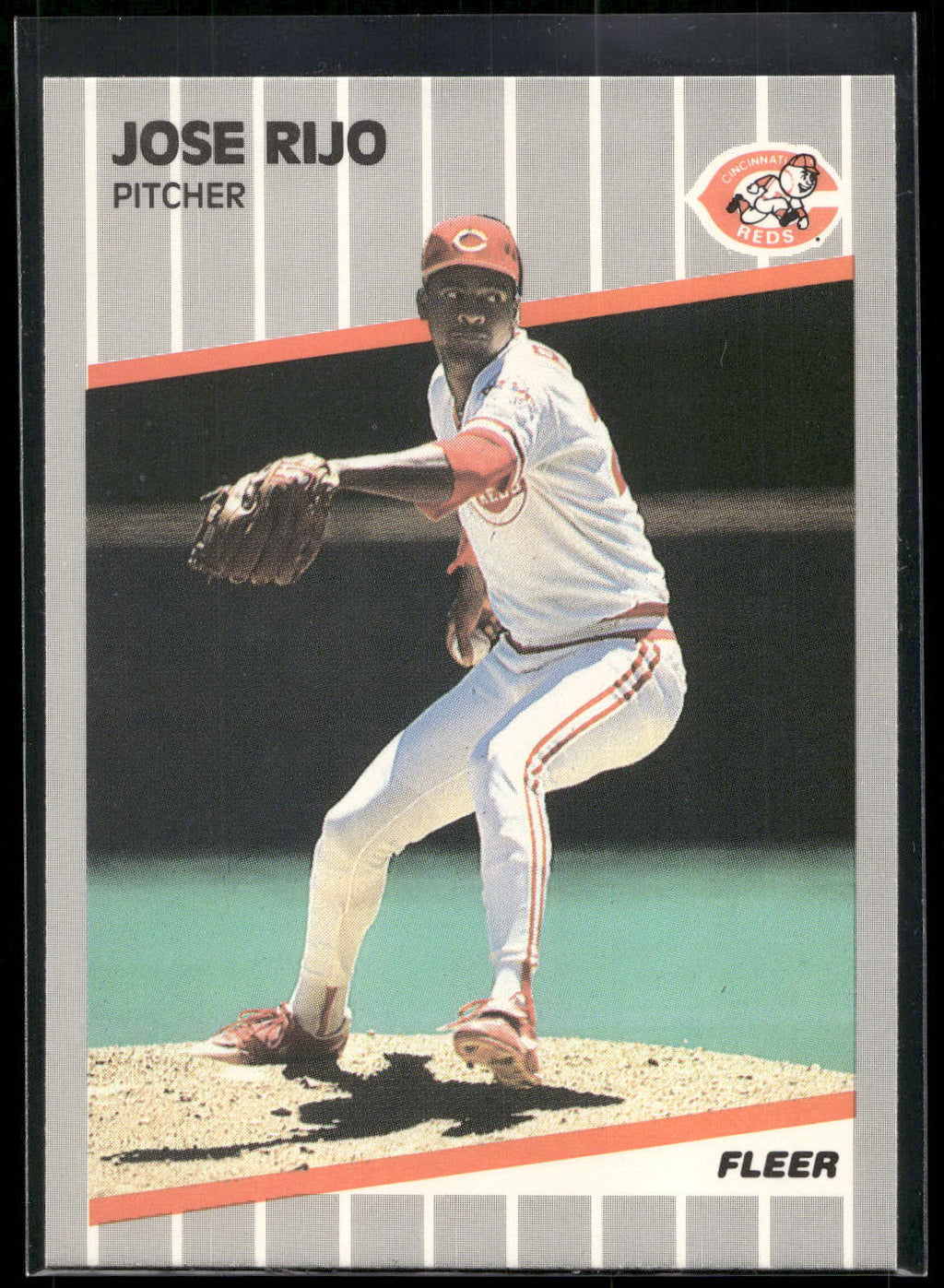 1989 Fleer #168 Jose Rijo