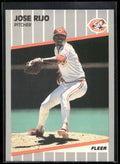 1989 Fleer #168 Jose Rijo