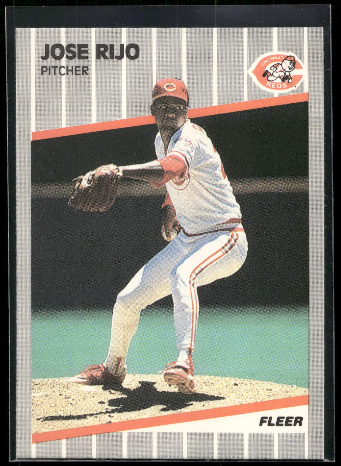 1989 Fleer #168 Jose Rijo