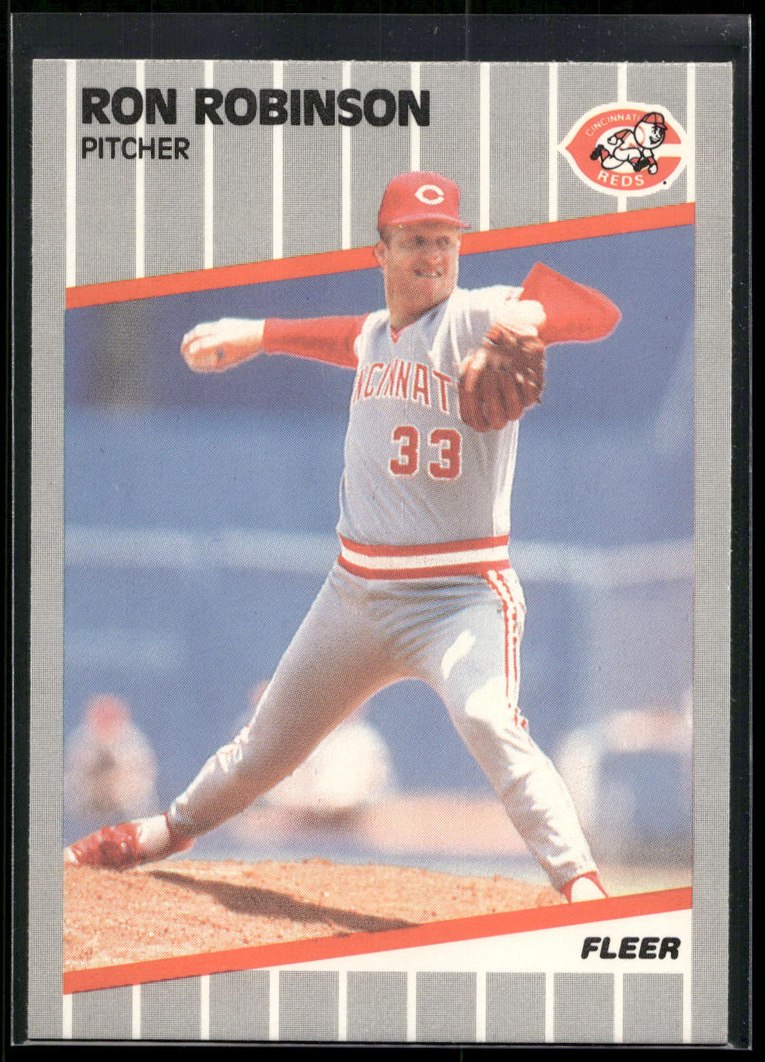 1989 Fleer #169 Ron Robinson