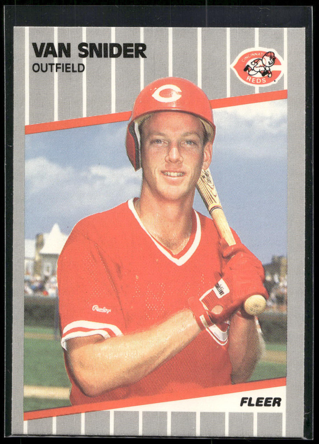 1989 Fleer #172 Van Snider
