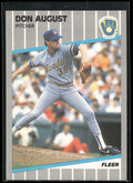 1989 Fleer #177 Don August