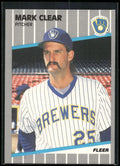 1989 Fleer #182 Mark Clear