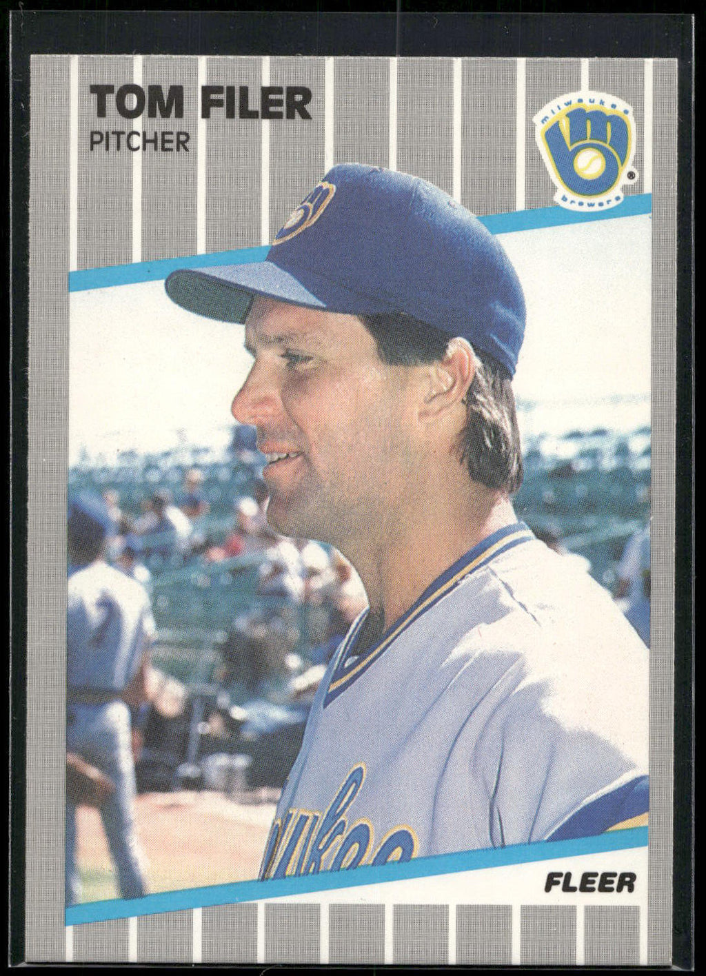 1989 Fleer #185 Tom Filer