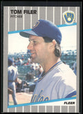 1989 Fleer #185 Tom Filer