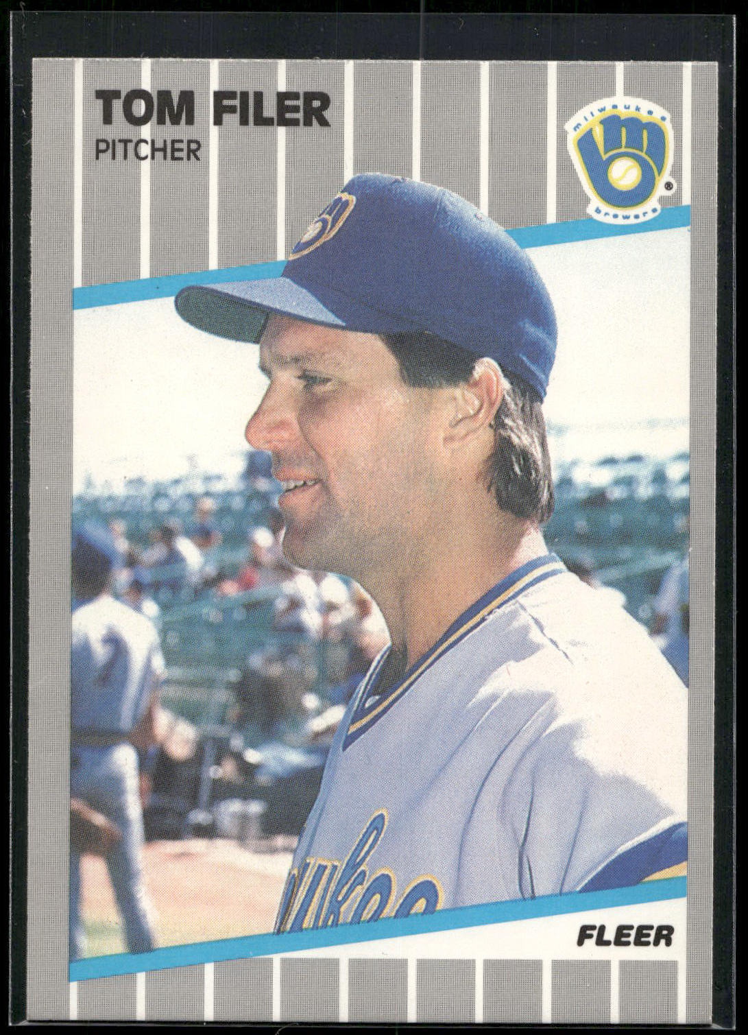 1989 Fleer #185 Tom Filer