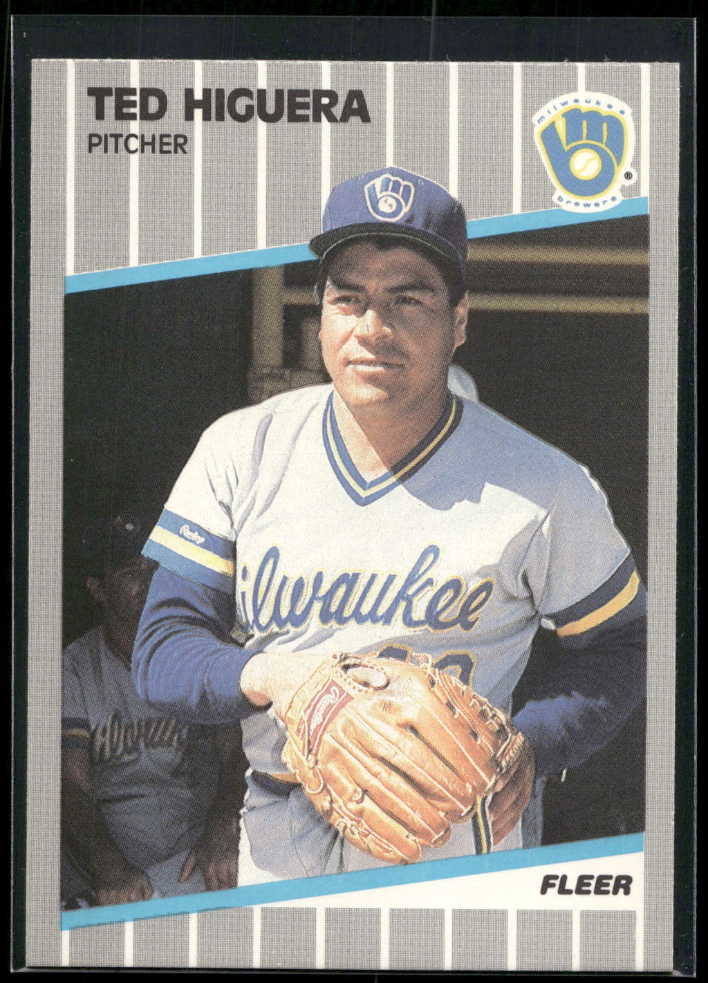 1989 Fleer #188 Ted Higuera