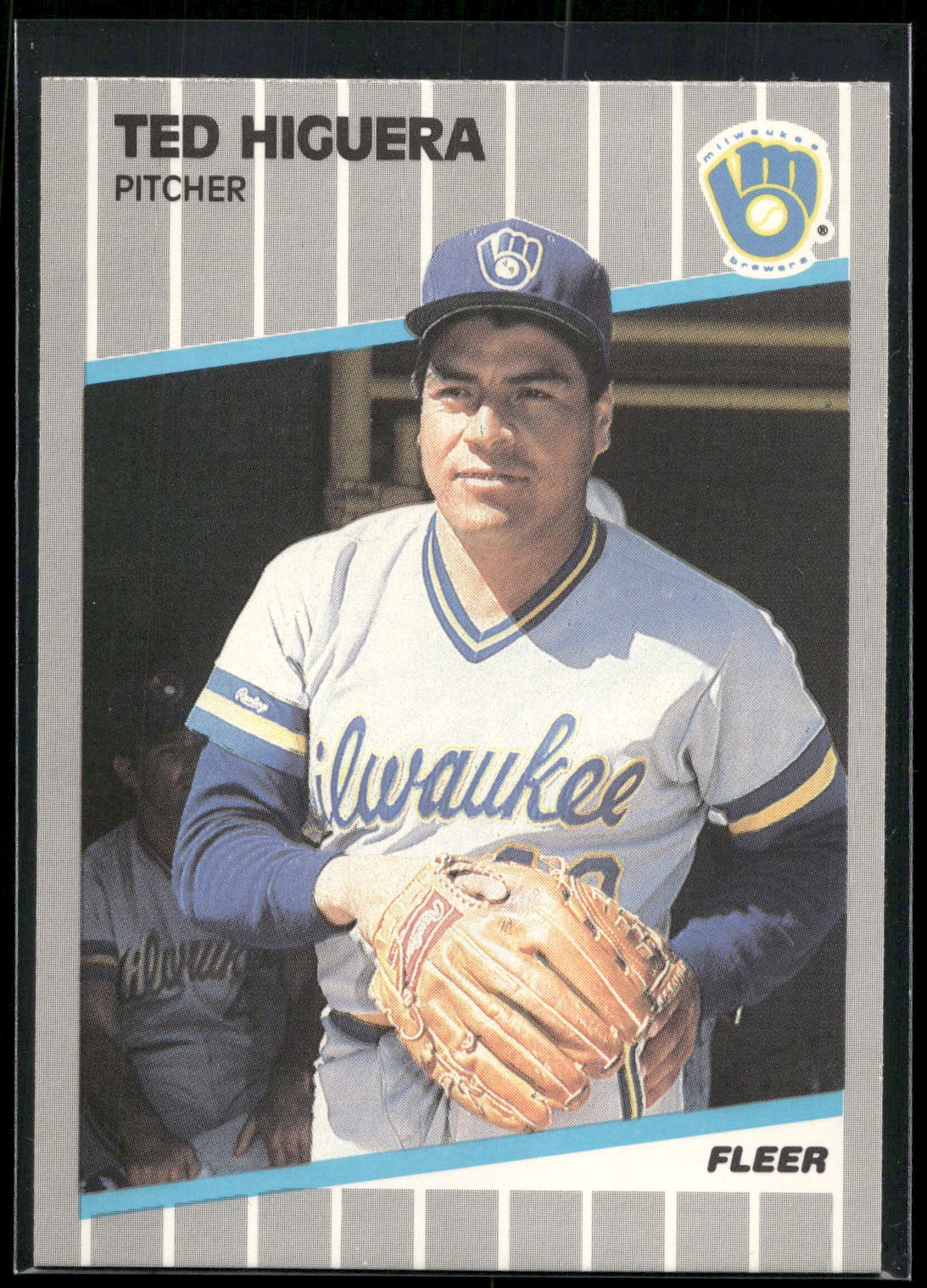 1989 Fleer #188 Ted Higuera