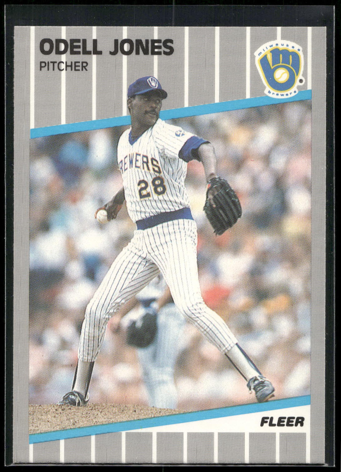 1989 Fleer #189 Odell Jones