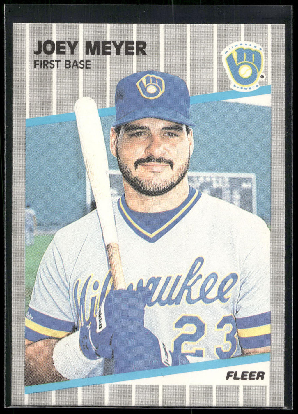 1989 Fleer #191 Joey Meyer