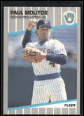 1989 Fleer #193 Paul Molitor