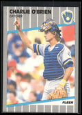1989 Fleer #194 Charlie O'Brien