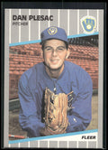 1989 Fleer #195 Dan Plesac