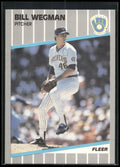 1989 Fleer #199 Bill Wegman