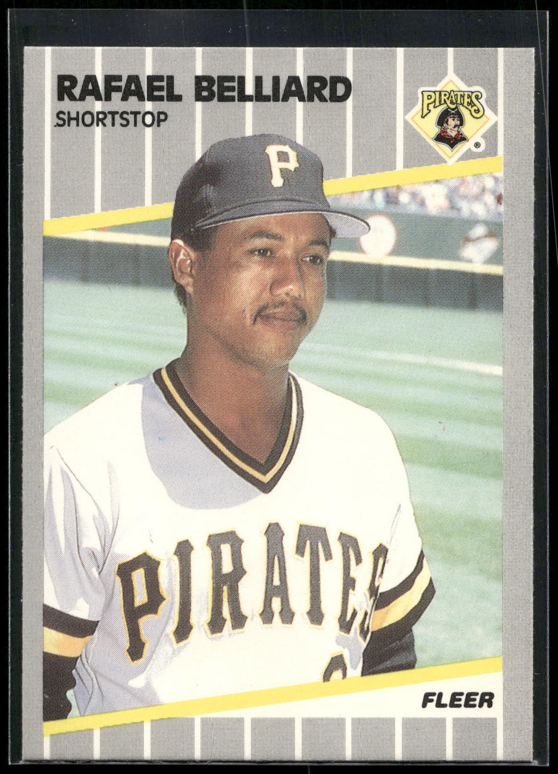 1989 Fleer #201 Rafael Belliard