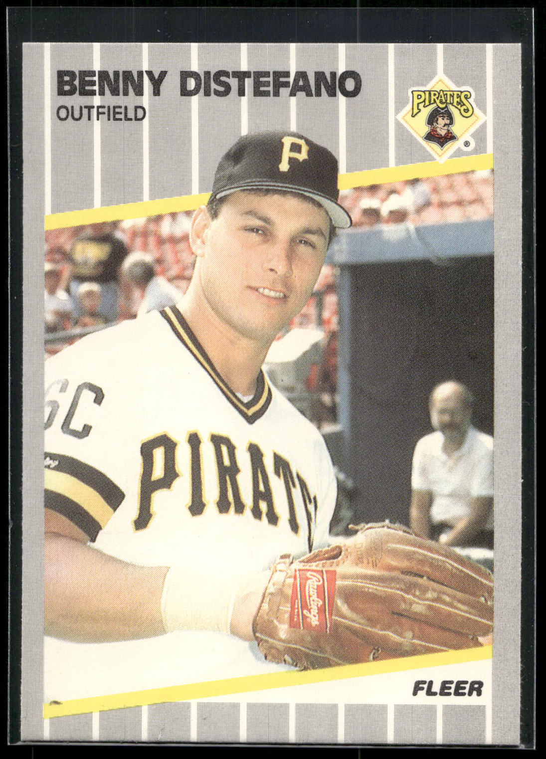 1989 Fleer #205 Benny Distefano