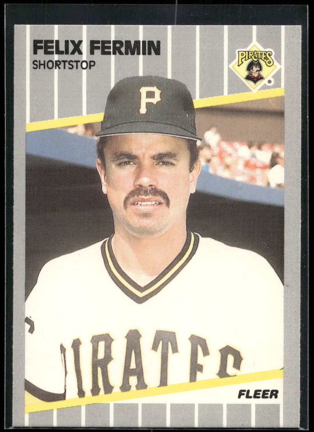 1989 Fleer #208 Felix Fermin