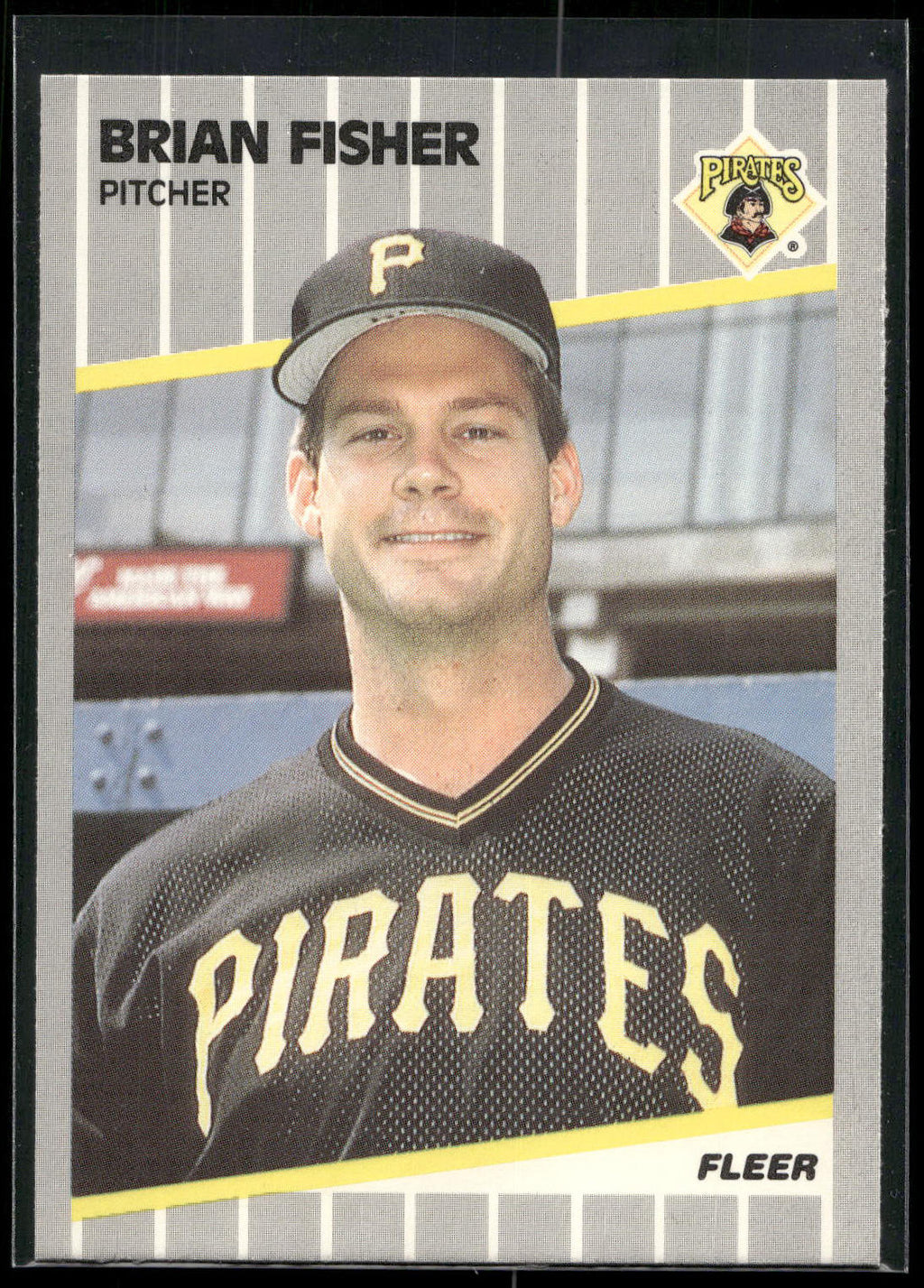 1989 Fleer #209 Brian Fisher