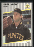 1989 Fleer #212 Dave LaPoint