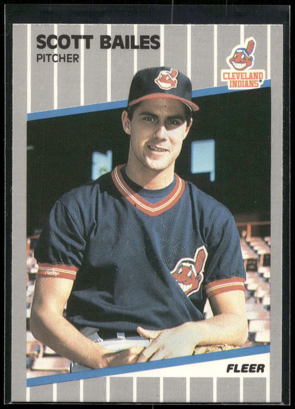 1989 Fleer #398 Scott Bailes