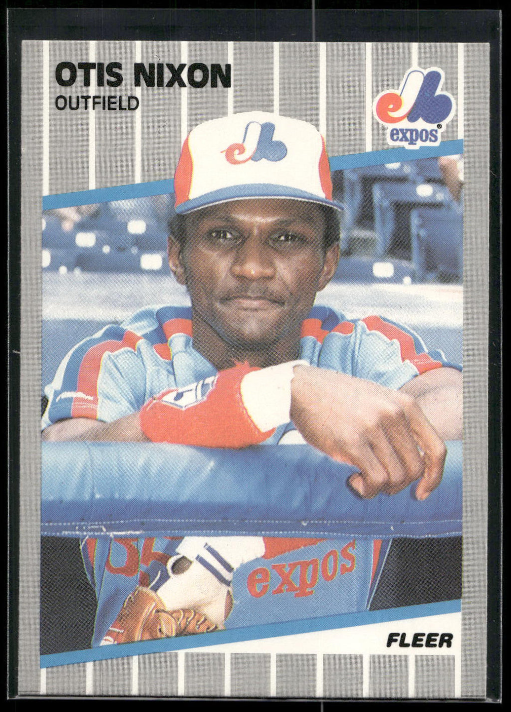 1989 Fleer #387 Otis Nixon