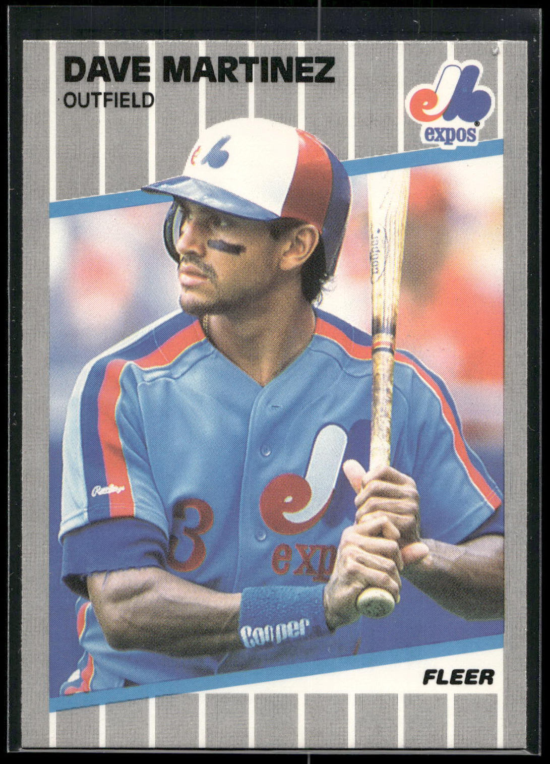 1989 Fleer #384 Dave Martinez